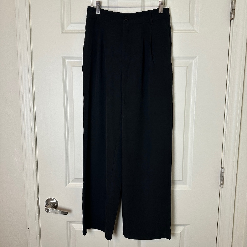 SHEIN Black High Rise Dress Pants Women Size S‎
